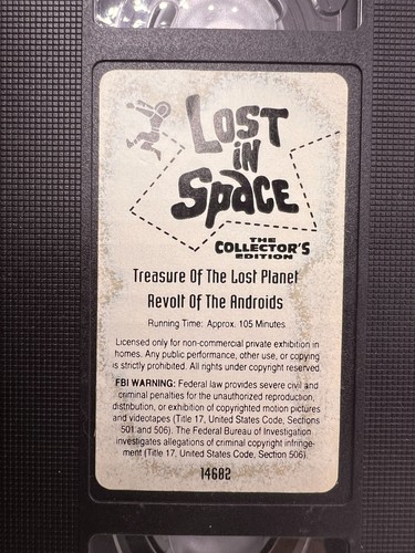 THE COLLECTOR'S EDITION Original Lost In Space 8 VHS Tapes 16 Episodes - Picture 15 of 18