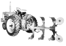 IH International McCormick 214 & 314 2 Way Moldboard Plows 2pt Flip Rollover