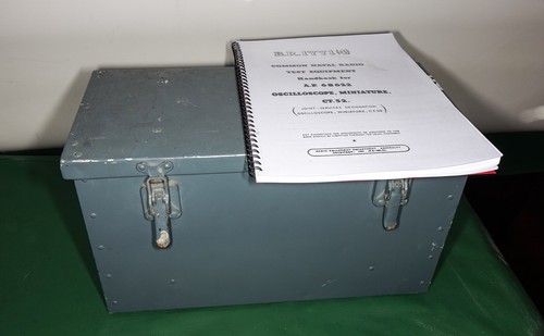 Metrovic CT52 oscilloscope Military surplus with delay line pulse wiewing Rare - Photo 10/10