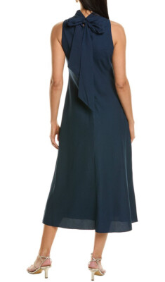 Ted Baker London Eleanar Cowl Neck Midi Slip Dress Sz 0 NWT $295 | eBay
