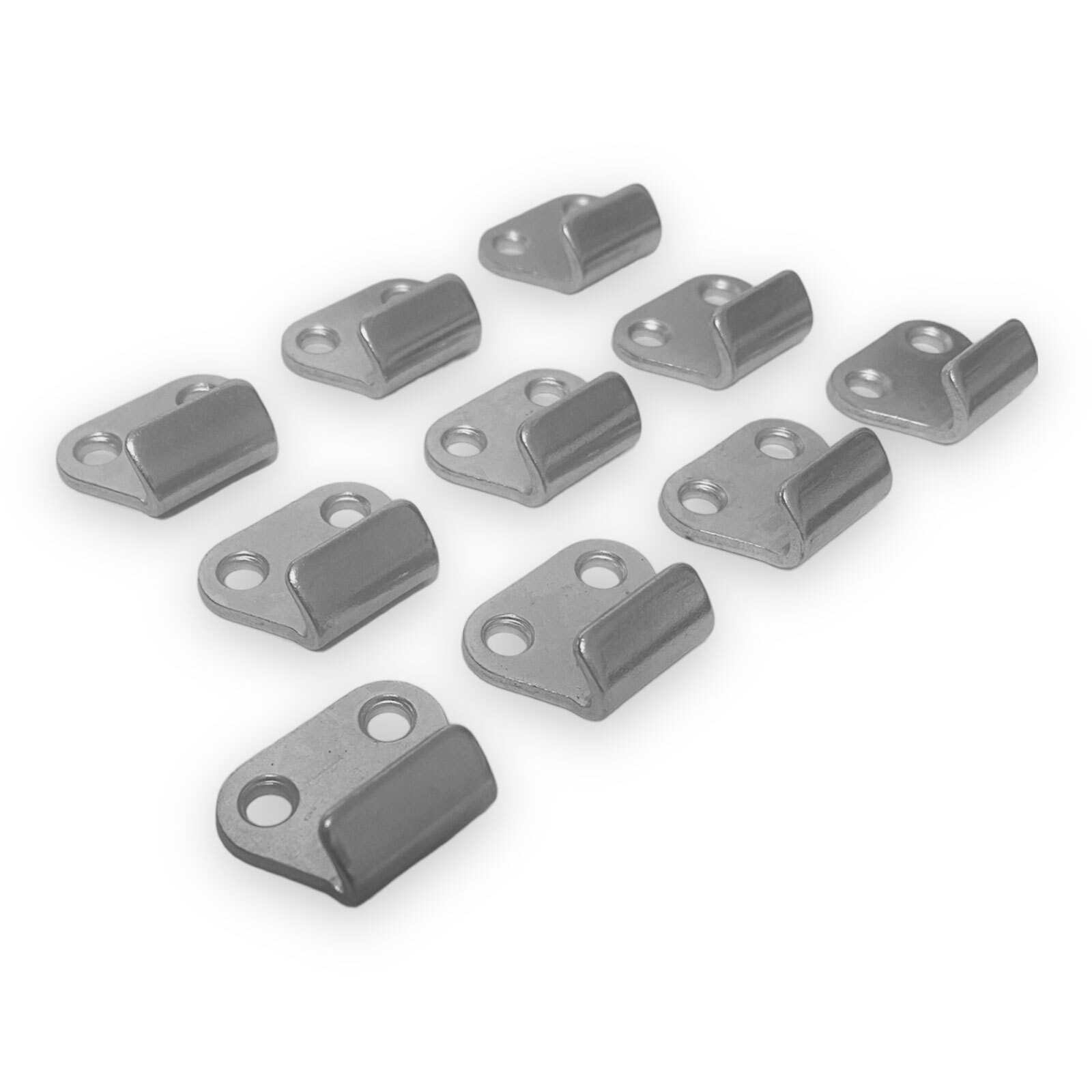 Dilwe RC Metall Anhänger Haken – Simulation Abschleppschnalle, Blau, Für AXIAL SCX10 D90, 5 Stück Set