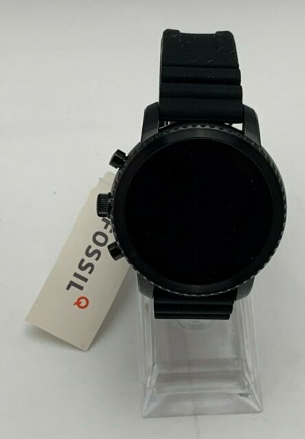 Fossil Gen 3 Smartwatch - Q eXplorist Black Silicone FTW4005 for sale online | eBay