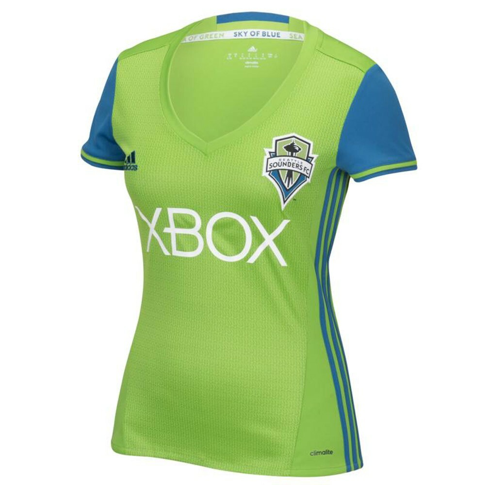 Seattle Sounders FC MLS Adidas Women's Green Official Team