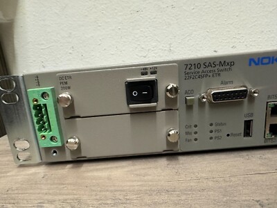 Nokia Alcatel Lucent 7210 SAS-MXP Service Access Switch 22F2C4SFP+