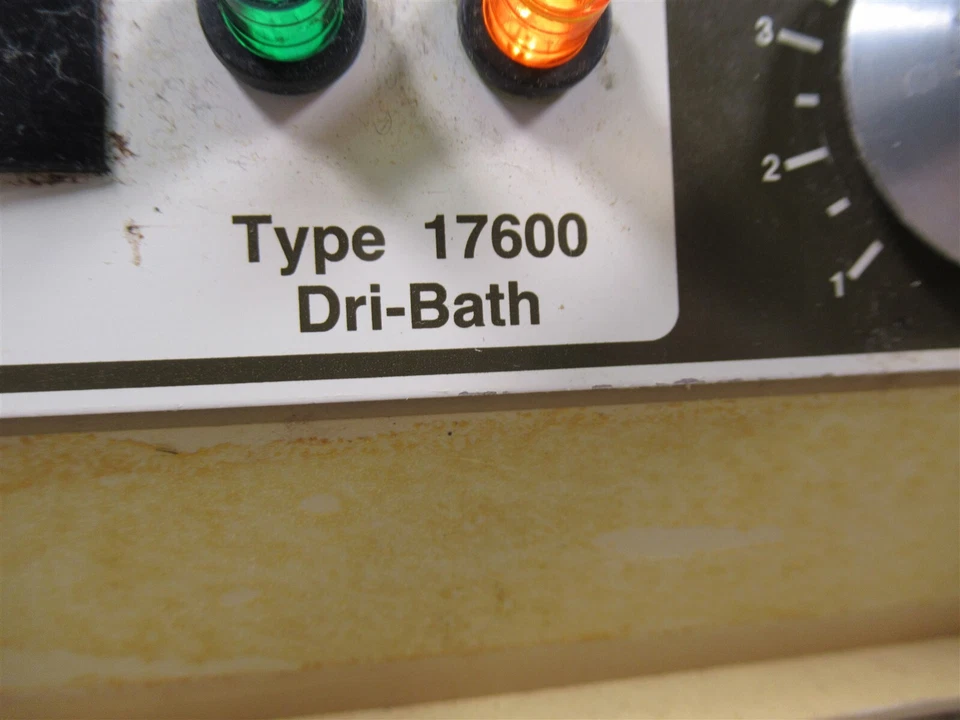 Thermolyne Tipo 17600 Dri-Bath DB17615 con Bloque de Calor 20 Posiciones  Foto 3 de 4