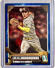 2022 Topps Gypsy Queen #90- Ha-Seong Kim Blue Indigo Sp #'d 244/250