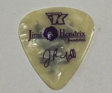 Jimi Hendrix Foundation Guitar Pick Clayton USA Plectrum