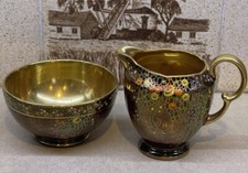 Vintage & Collectable , Crown Devon Sugar and Creamer Set  5099