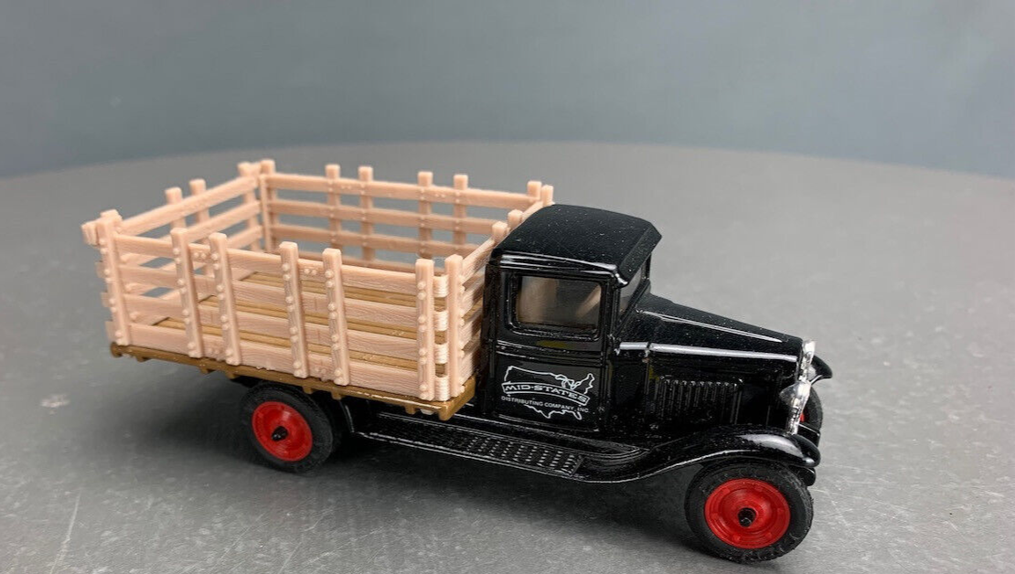 1/43 Diecast ERTL 1930 Chevrolet Stake Truck Mid-States