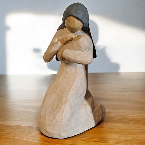 1999 Demdaco Willow Tree Mary Baby Jesus Nativity Figure 6" No Box. Replacement - Picture 7 of 8