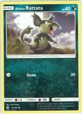 Pokemon Carta Sole E Luna Nr. 76/149 Alolan Rattata