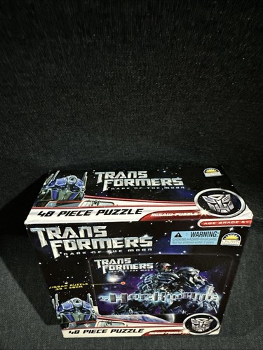 Transformers Dark of the Moon Optimus Prime & Shockwave - 48 Piece Puzzles NIB - Picture 12 of 12