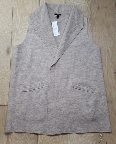 Eileen Fisher Boiled Wool Funnel Neck 