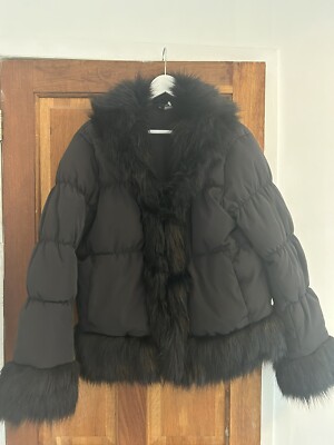 H&M Black Puffer Coat UK