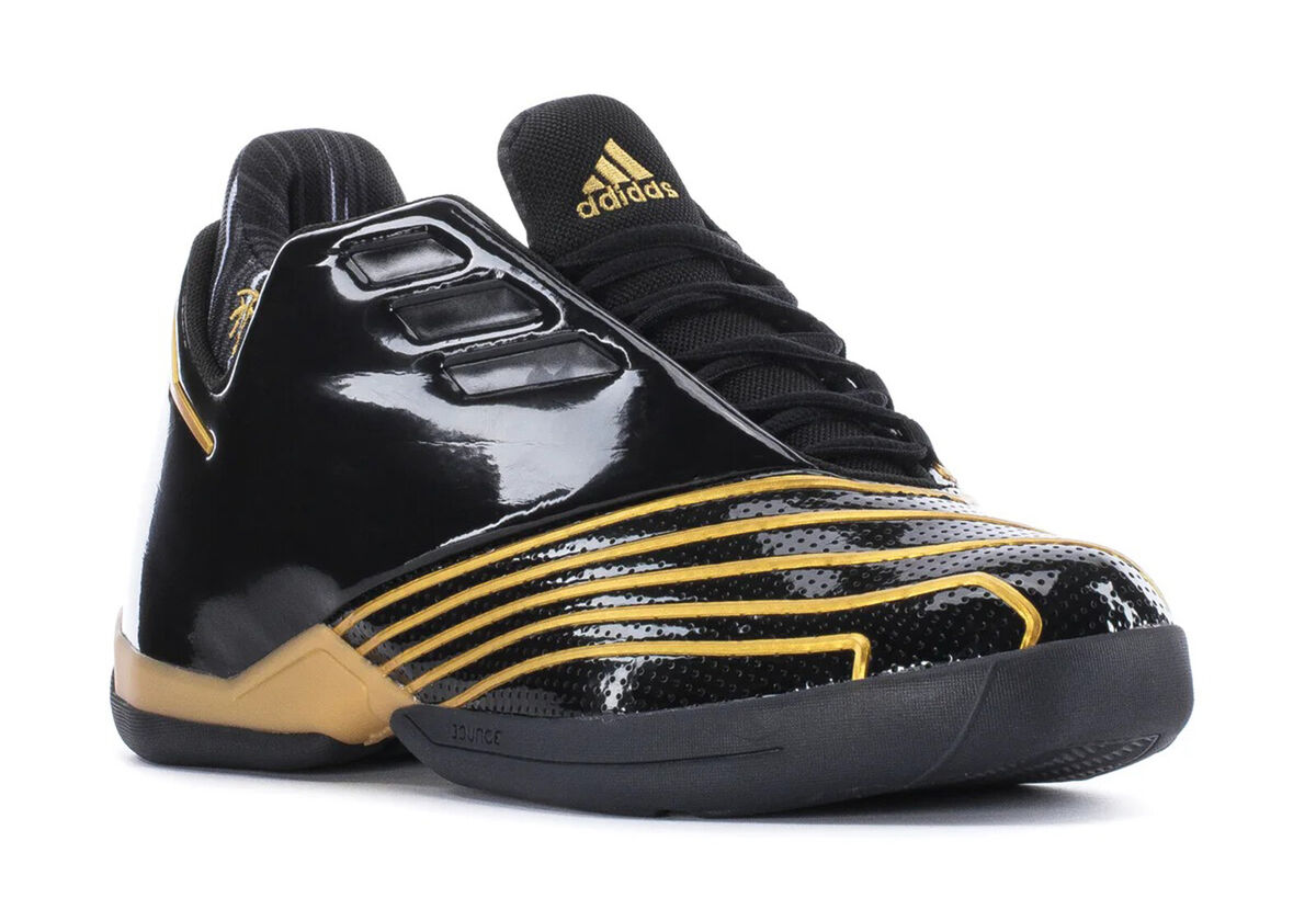 Adidas Unisex T-Mac 2.0 Restomod Mid Basketball Shoes, Core Adidas Unisex T-Mac 2.0 Restomod Mid Basketball Shoes, Core
