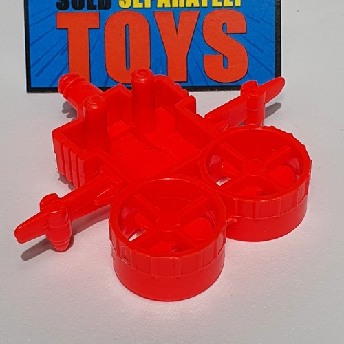 Vtg Arco Robot Zone JET PACK back pack engine original red weapon accessory part - Picture 8 of 8