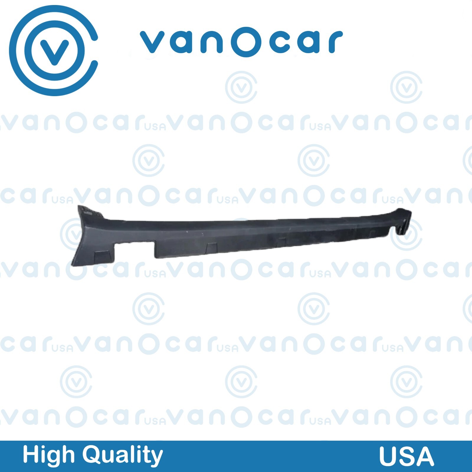 16-20 For Tesla Model X Passenger Right Rocker Panel Sill Cover Outer Molding