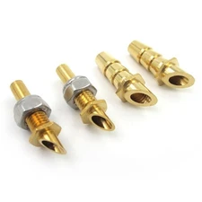Water Cooling Nipple Set for RC Boats 2 Copper Inlet Nozzles with M5 Threads