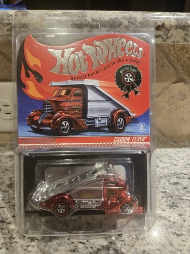 Hot Wheels 2015 1282/4500 RLC Cabbin' Fever New w/Case Holiday Red Line Club