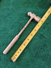 VINTAGE BALL PEEN HAMMER ALL STEEL 9.8oz -8" LONG MADE IN USA