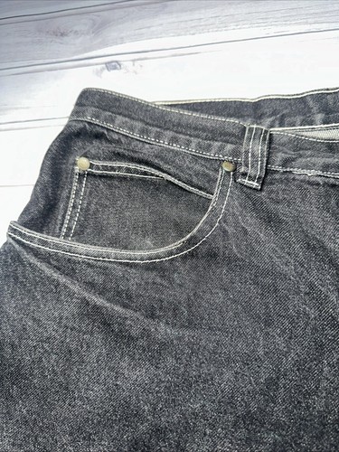 Rocawear Vintage Y2K Baggy Carpenter Jorts Hip-Hop Jay-Z Black Shorts Size: 40 - Bild 9 von 12