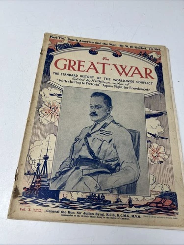 VINTAGE MAGAZINE THE GREAT WAR 1914 - 1918 ANZAC MILITARY WAR WW1 ART ANZAC