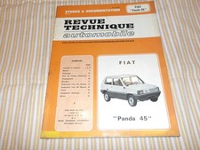 REVUE TECHNIQUE FIAT PANDA 45
