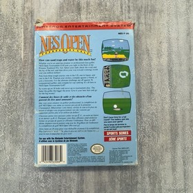 NES Open Tournament Golf (Nintendo NES, 1991) Complete CIB