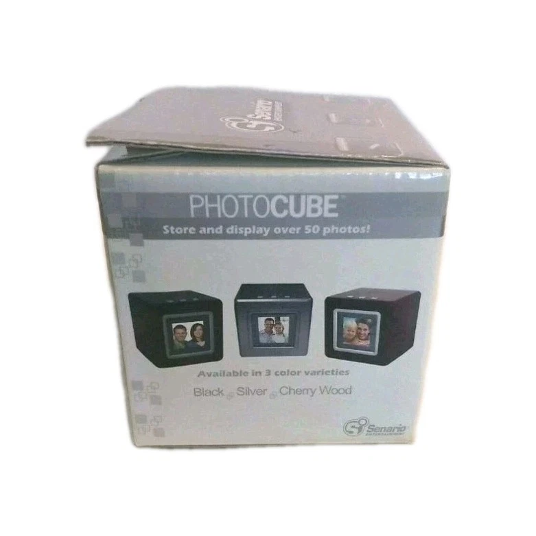 2007 Senario Entertainment Photo Cube Color Digital Photo Frame NIB  - Image 2 of 4