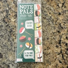 Ooly Note Pals Sticky Tabs (Bookmarks, Note taking) - NEW - Savory Sushi - CUTE