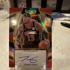 Torrey Craig 2023-24 Panini Select Auto SSS-TCP Silver
