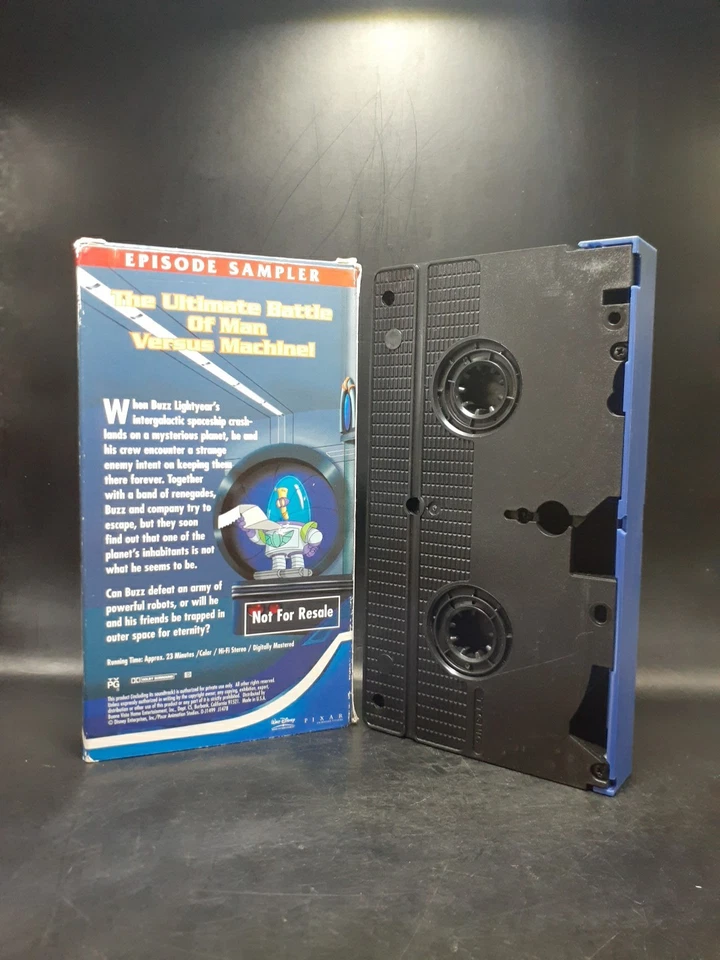 Buzz Lightyear of Star Command Episode Sampler Planet of the Lost VHS Rare Pixar - Image 4 of 4