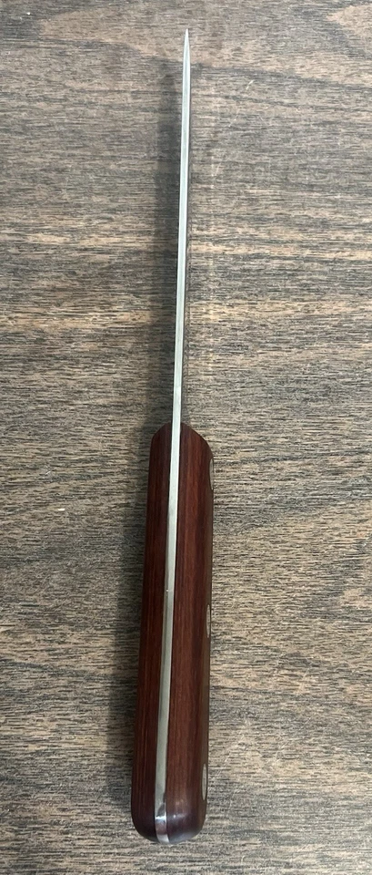 Винтажный обвязочный нож Case XX из нержавеющей стали CAP 207–5,5 дюйма, деревянные весы США - Изображение 2 из 4