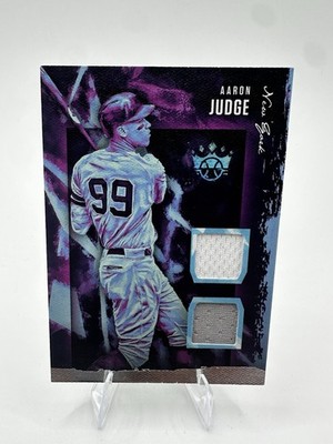 2020 Panini Diamond Kings Aaron Judge Dual Jersey Relic #DKM-AJ Player Worn