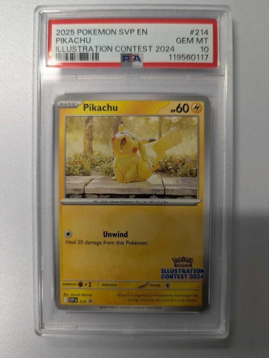 PSA10 連番 ピカチュウ ILLUSTRATION CONTEST 2024 PSA10] Pikachu ILLUSTRATION CONTEST 2024 (Used) （1142957363