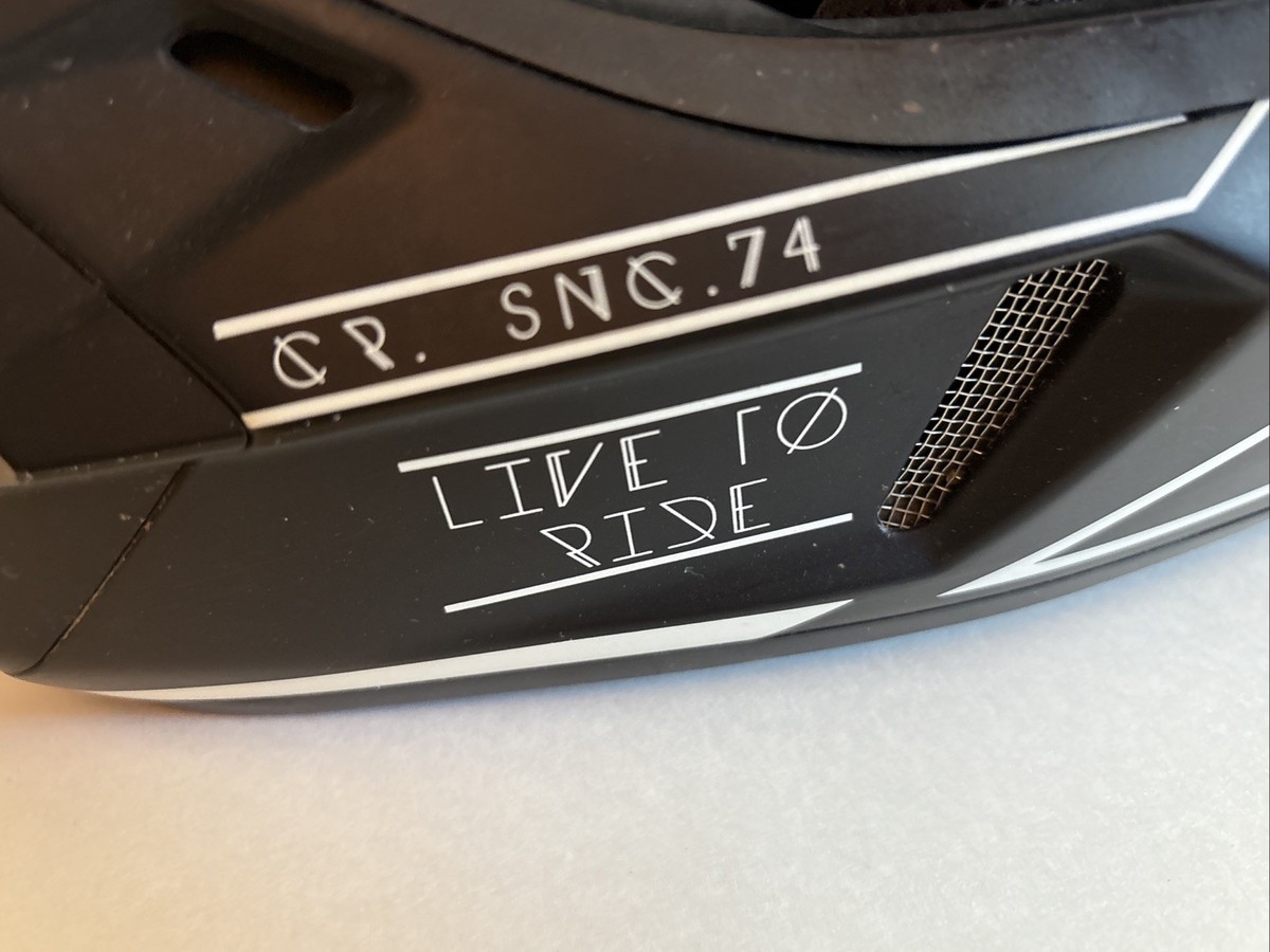 V2 Priori Helmet Black/White FOX Large | eBay