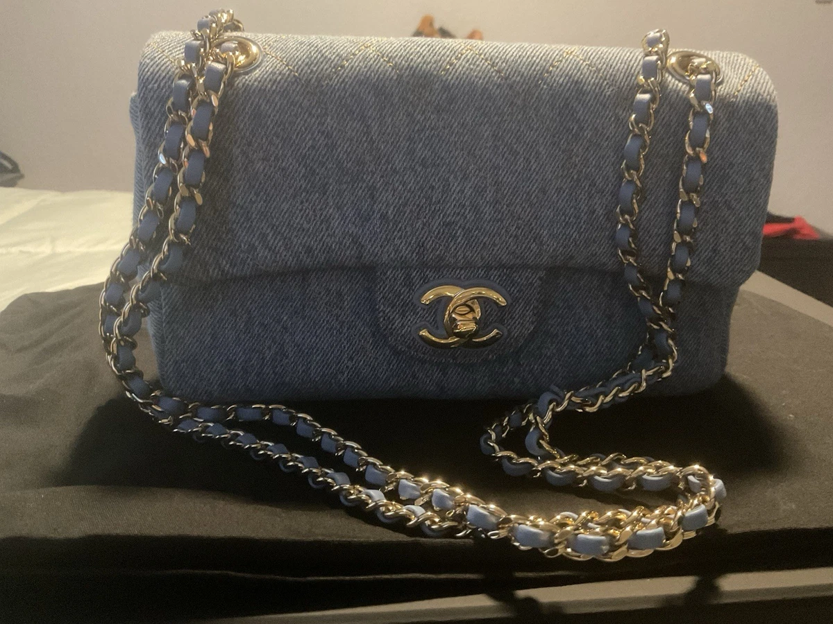 CHANEL Denim Bags & Handbags for Women for sale | eBay