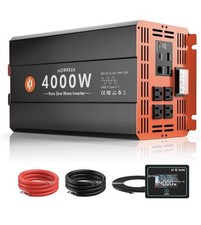   4000W Pure Sine Wave Power Inverter 12V DC to 110V AC Converter Peak 4000W-1  