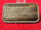 1 OZ 999.0 SILVER INGOT. SILVER TOWNE WINCHESTER INDIANA MERRILL LYNCH  #T1137