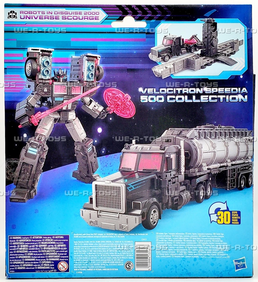 Transformers Legacy Velocitron Speedia 500 Collection Universe Scourge Figure - Image 3 of 4