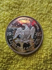 1985 A-Mark Liberty SilverRound. Vintage BullionPiece. 1 Troy Oz .999 Finesilver