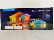 FVTLED 100FT Permanent Outdoor Lights for House