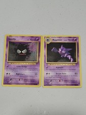  Haunter 48/108, Gastly 47/108 Pokemon card XY Evolutions NM