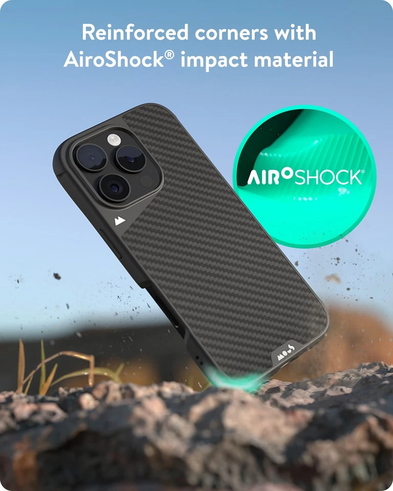 for iPhone 16 Pro Case MagSafe Compatible - Limitless 6.0 - Carbon Fibre - Pr... - Image 3 of 4