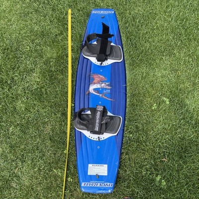 Vtg Hyperlite Twin B.A.F.F. wakeboard 1990 s Aluminum Graphite Usa 54  137 Cm