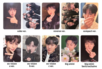 EXO トレカ ⑧ EXO - 엑소 The 8th Album [REVERXE] ALL PHOTOCARD ALBUM OFFICIAL