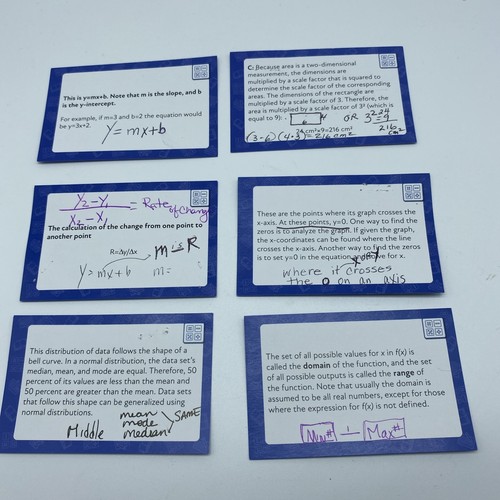 Test Prep Books ParaPro Flash Cards-ParaProfessional-Reading, Writing, Math - Picture 10 of 14