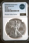 New Listing2017 Bullion Silver Eagles NGC MS-70 W BURNISHED SILVER EAGLE