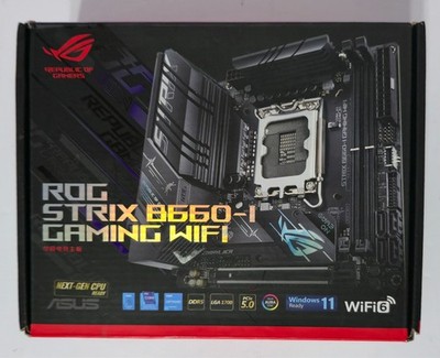 ASUS ROG STRIX B660-I GAMING WIFI motherboard LGA1700 DDR5 ITX