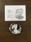 2023 W  American Eagle One Ounce Silver Uncirculated Coin with COA & OGP